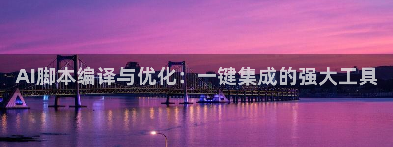 AI脚本编译与优化：一键集成的强大工具