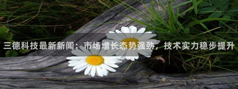 三德科技最新新闻：市场增长态势强劲，技术实力稳步提升